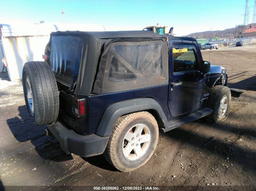 2013 Jeep Wrangler Sport VIN: 1C4AJWAG5DL584495 Lot: 38258062