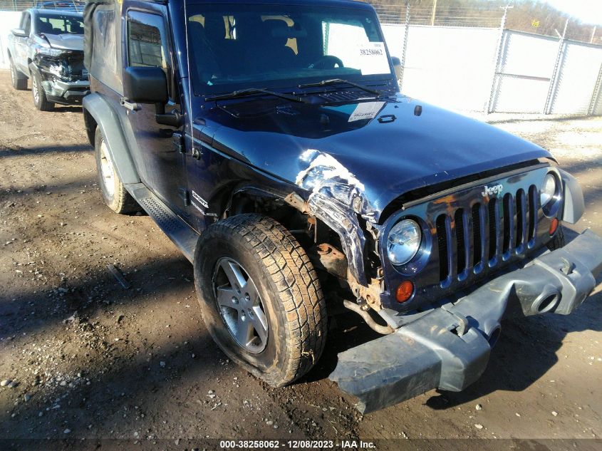 2013 Jeep Wrangler Sport VIN: 1C4AJWAG5DL584495 Lot: 38258062