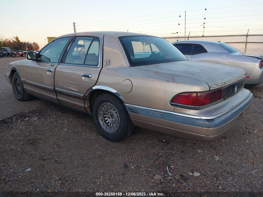 1992 Mercury Grand Marquis Ls VIN: 2MECM75W8NX647745 Lot: 38258159