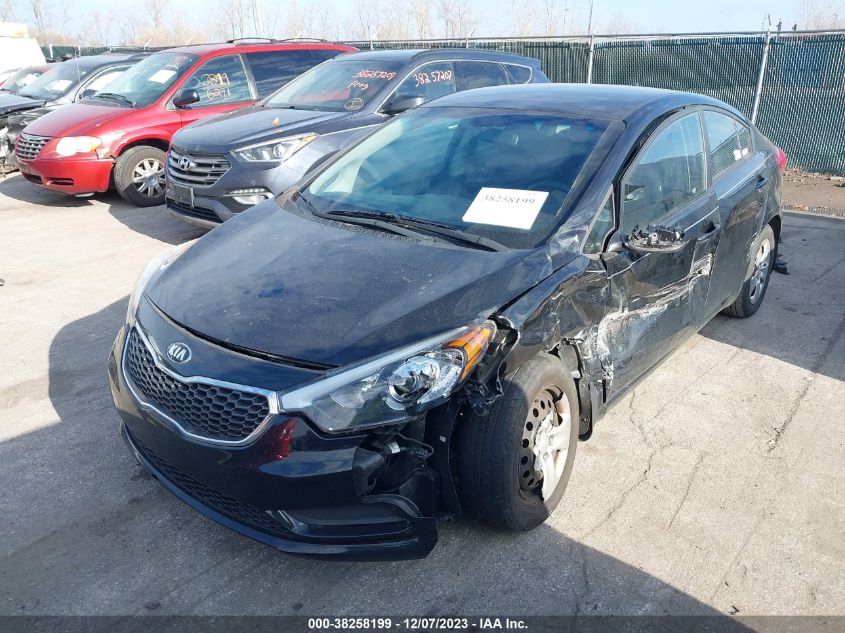 2016 Kia Forte Lx VIN: KNAFK4A69G5616269 Lot: 38258199