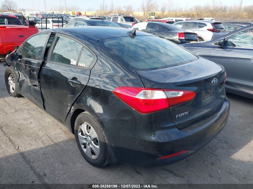 2016 Kia Forte Lx VIN: KNAFK4A69G5616269 Lot: 38258199