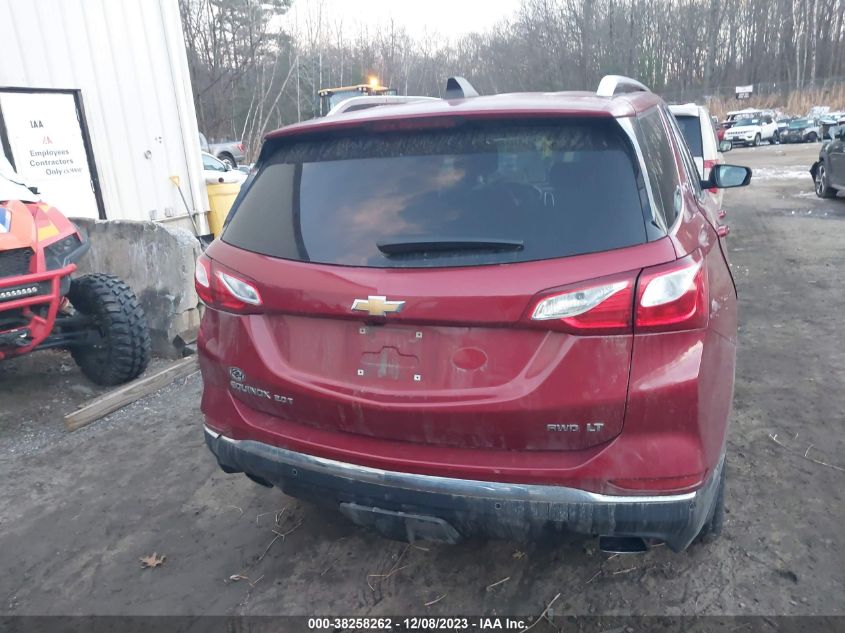 2019 Chevrolet Equinox Lt VIN: 2GNAXVEX0K6196459 Lot: 38258262