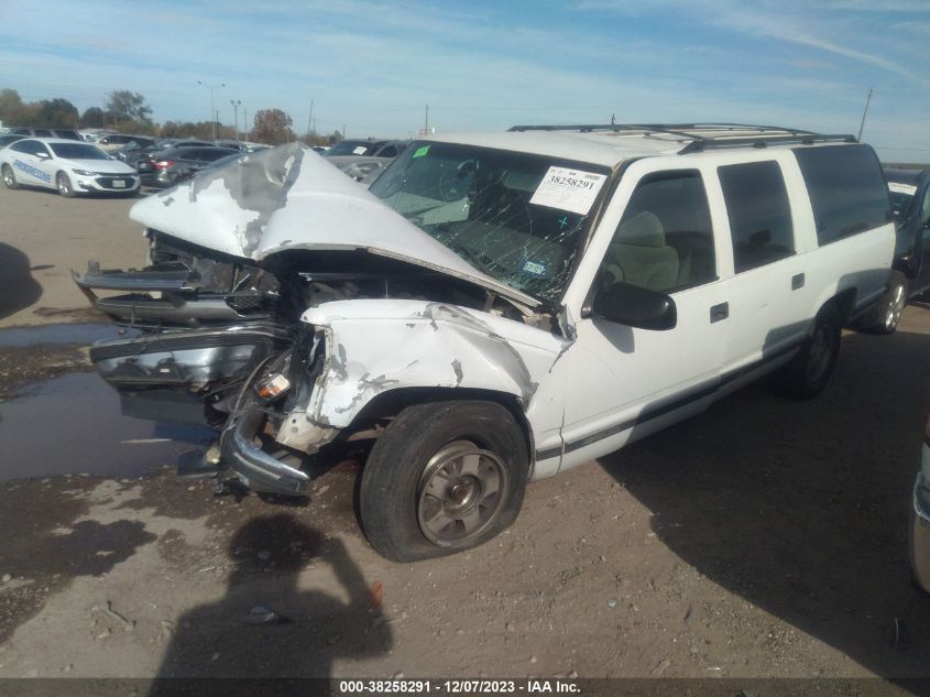 1996 Chevrolet Suburban C1500 VIN: 1GNEC16R3TJ383611 Lot: 38258291