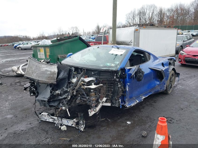 2020 Chevrolet Corvette Stingray Rwd 2Lt VIN: 1G1Y72D48L5111077 Lot: 38258310