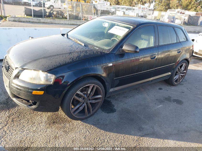 2006 Audi A3 VIN: WAUHF78PX6A006920 Lot: 38258353