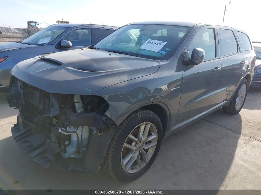 2021 Dodge Durango R/T Rwd VIN: 1C4SDHCT8MC659840 Lot: 38258679