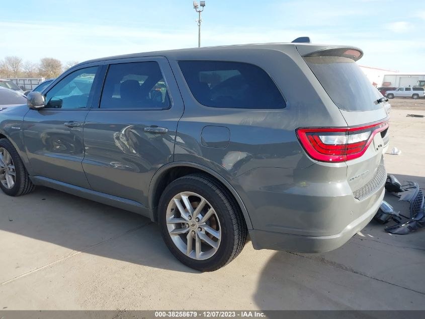 2021 Dodge Durango R/T Rwd VIN: 1C4SDHCT8MC659840 Lot: 38258679