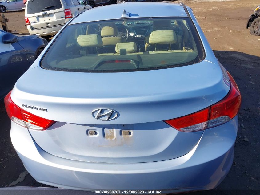 2012 Hyundai Elantra Gls Ulsan Plant VIN: KMHDH4AE4CU454952 Lot: 38258707