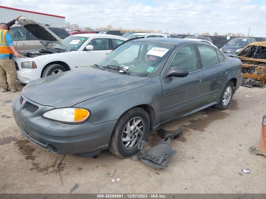 2004 Pontiac Grand Am Se VIN: 1G2NE52F94C248648 Lot: 38258891