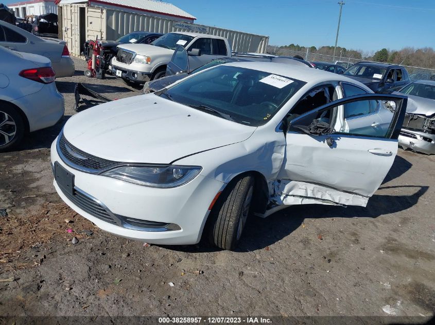 2015 Chrysler 200 Limited VIN: 1C3CCCAB5FN758860 Lot: 38258957