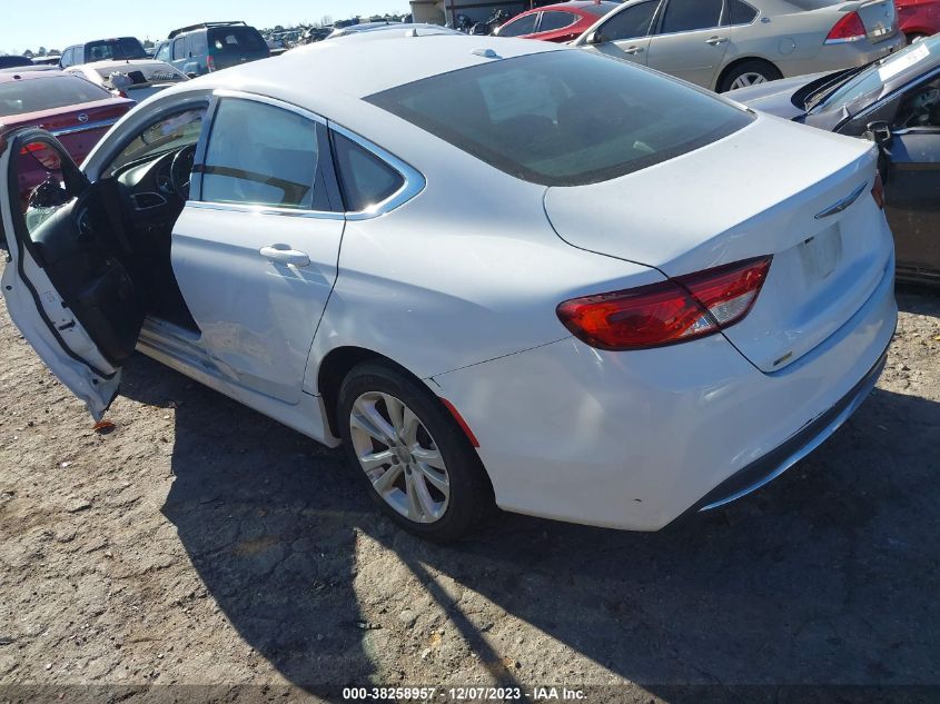 2015 Chrysler 200 Limited VIN: 1C3CCCAB5FN758860 Lot: 38258957