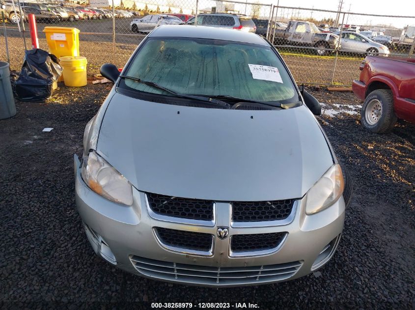 2004 Dodge Stratus Se VIN: 1B3EL36X14N389292 Lot: 38258979