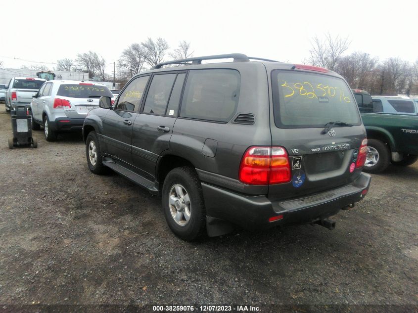 2000 Toyota Land Cruiser VIN: JT3HT05J8Y0099324 Lot: 38259076