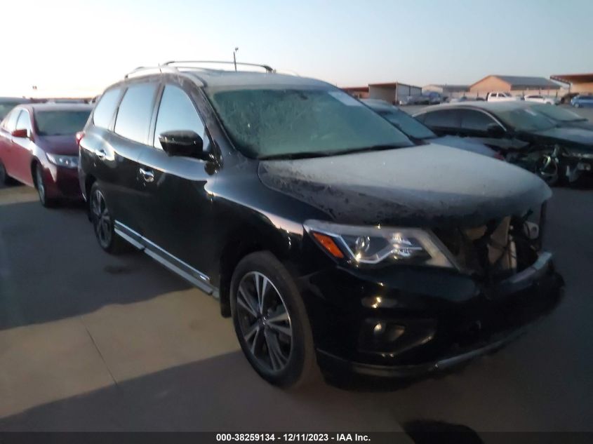 2018 Nissan Pathfinder Platinum VIN: 5N1DR2MN7JC662744 Lot: 38259134