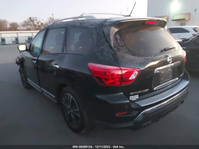 2018 Nissan Pathfinder Platinum VIN: 5N1DR2MN7JC662744 Lot: 38259134