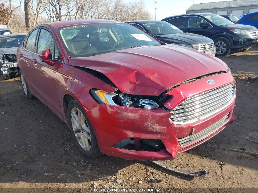 2016 Ford Fusion Se VIN: 1FA6P0H75G5119060 Lot: 38259346