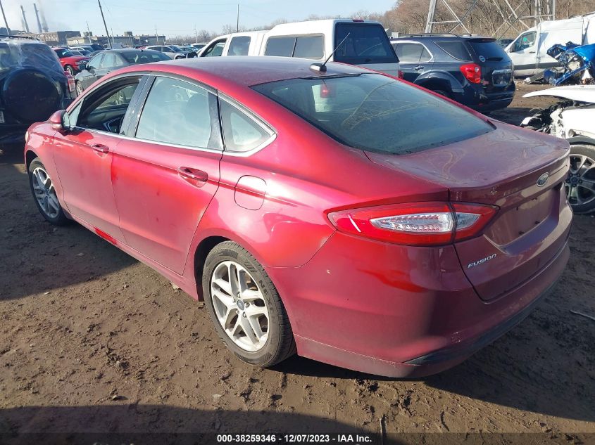 2016 Ford Fusion Se VIN: 1FA6P0H75G5119060 Lot: 38259346