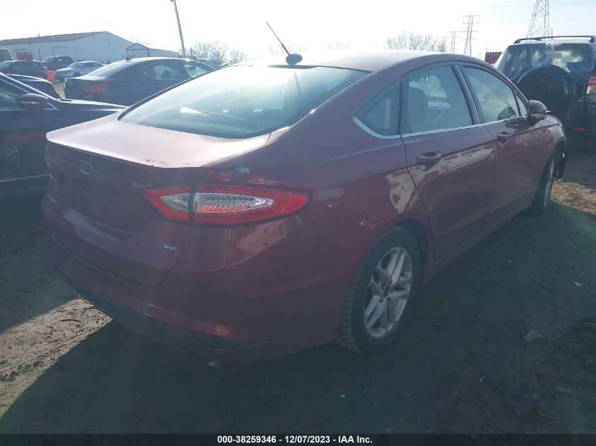 2016 Ford Fusion Se VIN: 1FA6P0H75G5119060 Lot: 38259346