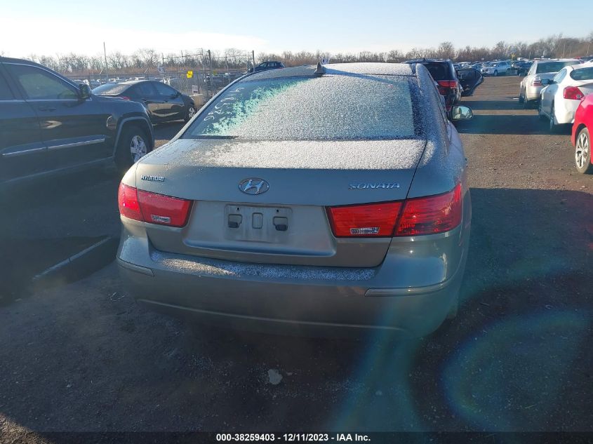 2009 Hyundai Sonata Gls VIN: 5NPET46CX9H418586 Lot: 38259403