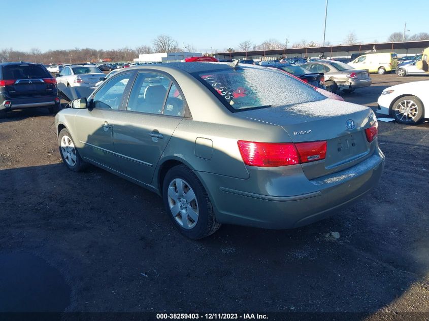 2009 Hyundai Sonata Gls VIN: 5NPET46CX9H418586 Lot: 38259403