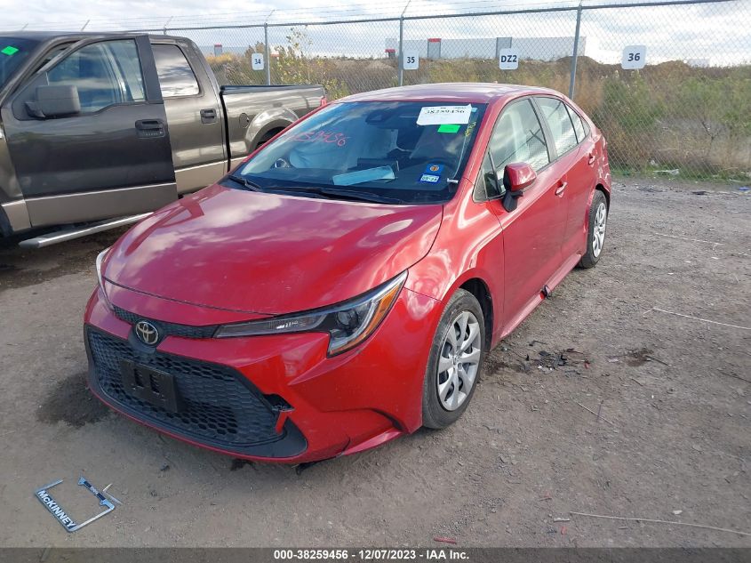 JTDEPMAE6MJ134448 2021 Toyota Corolla Le