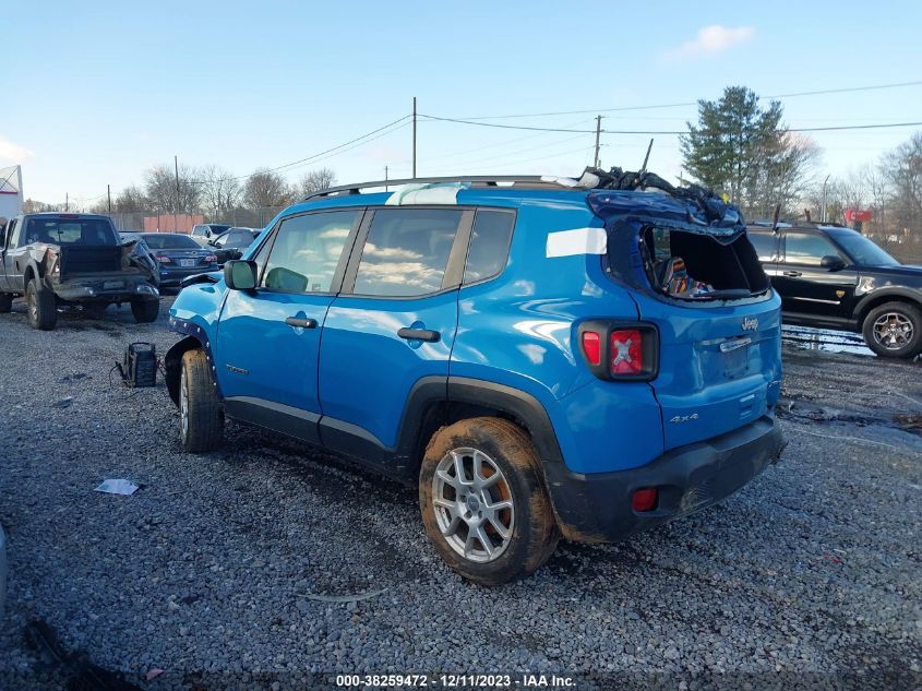 2019 Jeep Renegade Sport VIN: ZACNJBAB3KPJ80910 Lot: 38259472