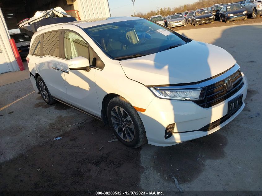 5FNRL6H74NB045339 2022 Honda Odyssey Ex-L