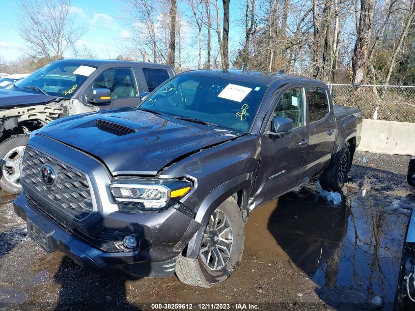 2021 Toyota Tacoma Trd Sport VIN: 3TMCZ5AN2MM373604 Lot: 38259612