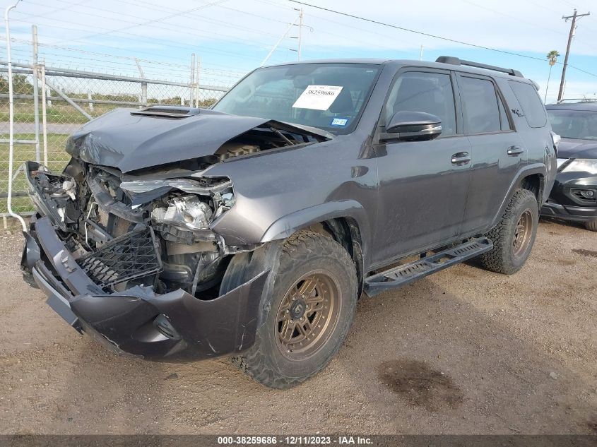 2019 Toyota 4Runner Trd Off Road Premium VIN: JTEBU5JR1K5709626 Lot: 38259686