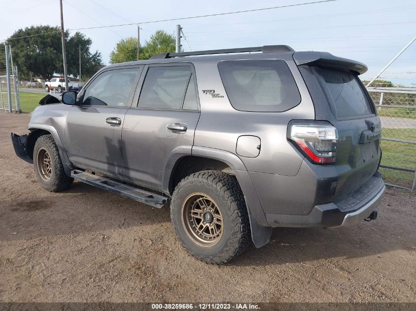 2019 Toyota 4Runner Trd Off Road Premium VIN: JTEBU5JR1K5709626 Lot: 38259686