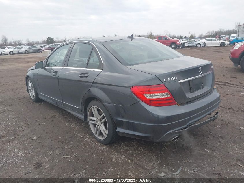 2014 Mercedes-Benz C 300 Luxury 4Matic/Sport 4Matic VIN: WDDGF8AB9EG174620 Lot: 38259689