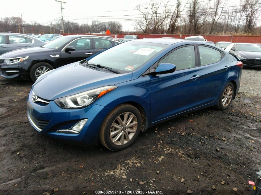 2015 Hyundai Elantra Se (Ulsan Plant) VIN: KMHDH4AE7FU447322 Lot: 38259713