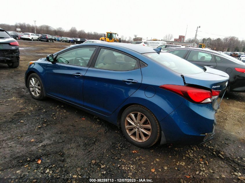 2015 Hyundai Elantra Se (Ulsan Plant) VIN: KMHDH4AE7FU447322 Lot: 38259713