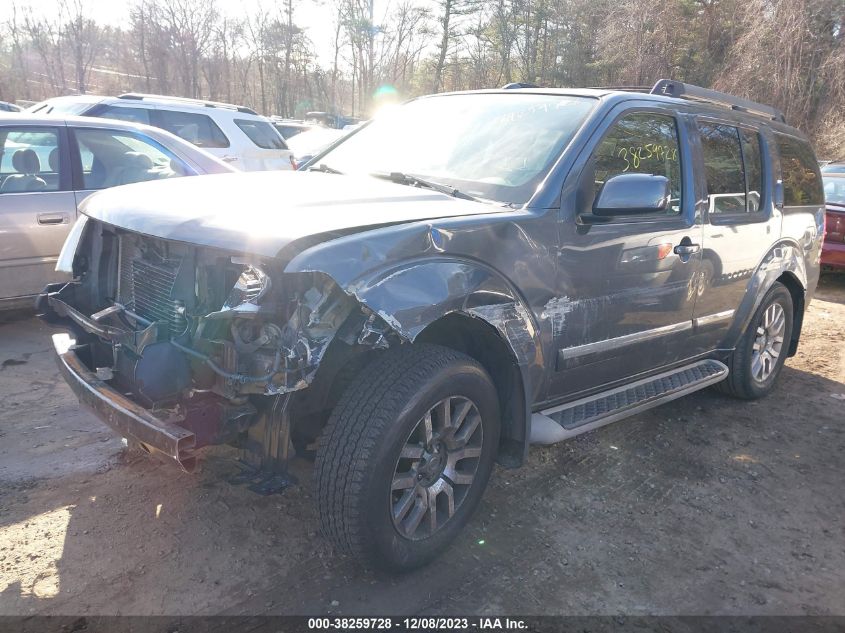 2010 Nissan Pathfinder Le VIN: 5N1AR1NBXAC611000 Lot: 38259728