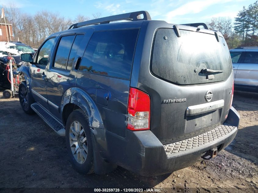 2010 Nissan Pathfinder Le VIN: 5N1AR1NBXAC611000 Lot: 38259728