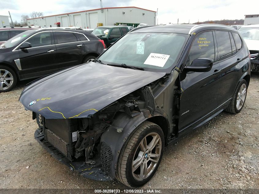 2013 BMW X3 xDrive28I VIN: 5UXWX9C56D0D04300 Lot: 38259733