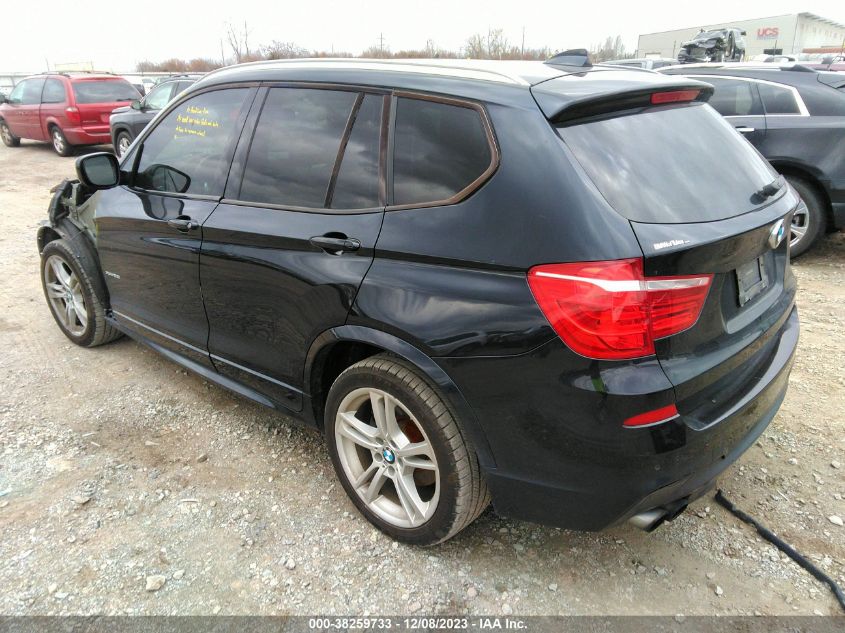 2013 BMW X3 xDrive28I VIN: 5UXWX9C56D0D04300 Lot: 38259733