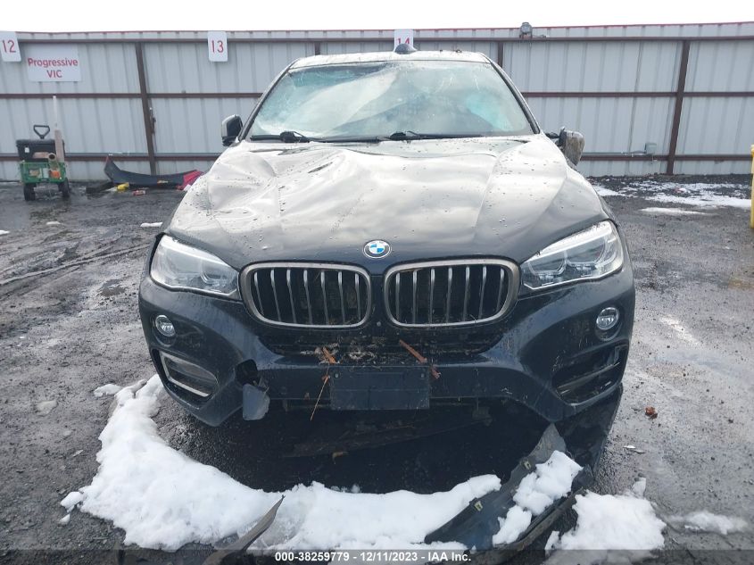 2017 BMW X6 xDrive35I VIN: 5UXKU2C59H0N85087 Lot: 38259779