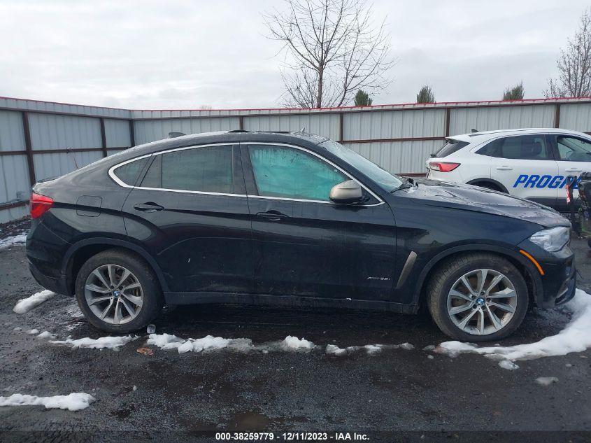 2017 BMW X6 xDrive35I VIN: 5UXKU2C59H0N85087 Lot: 38259779