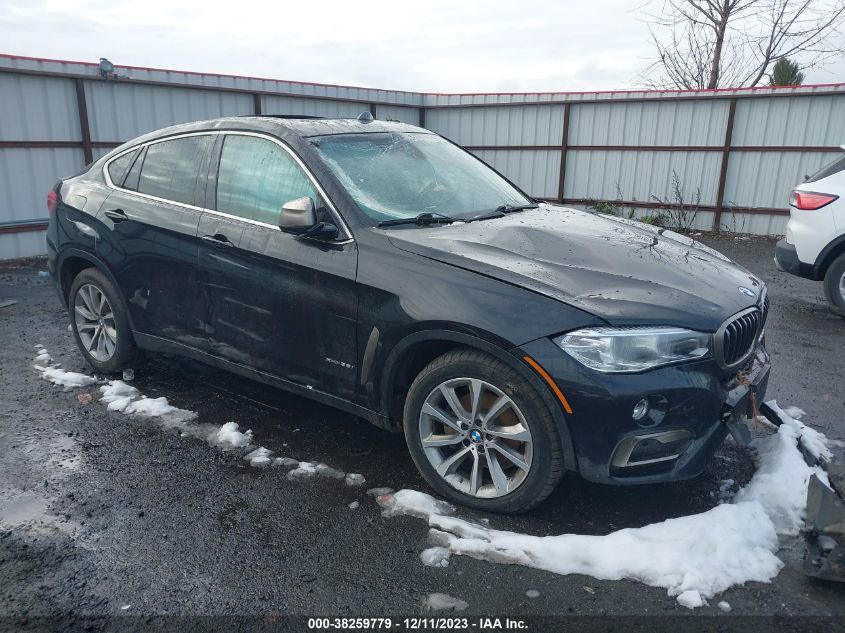 2017 BMW X6 xDrive35I VIN: 5UXKU2C59H0N85087 Lot: 38259779