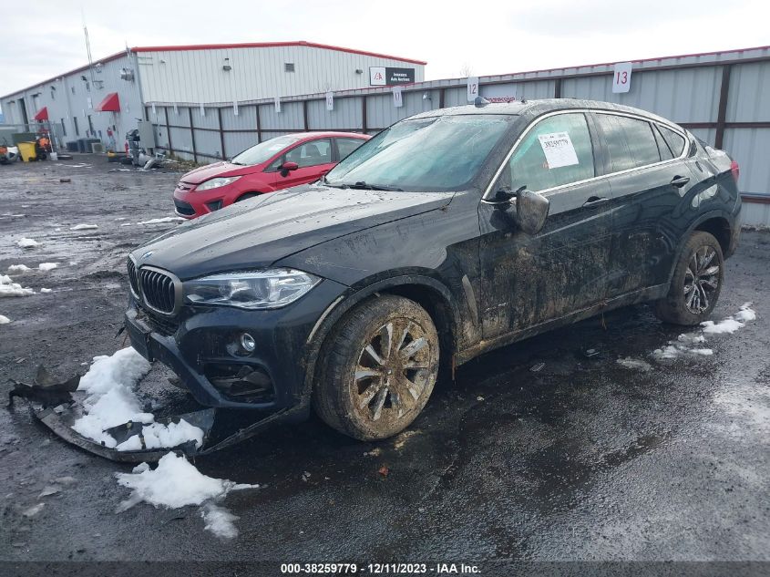 2017 BMW X6 xDrive35I VIN: 5UXKU2C59H0N85087 Lot: 38259779