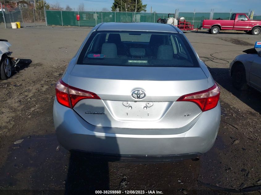 2T1BURHE6KC192177 2019 Toyota Corolla Le