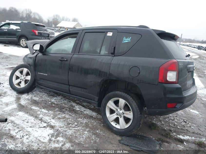 2014 Jeep Compass Latitude VIN: 1C4NJCEB3ED857427 Lot: 38259870