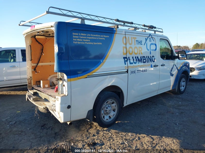 2018 Nissan Nv Cargo Nv2500 Hd Sv V6 VIN: 1N6BF0KY1JN801712 Lot: 38260141