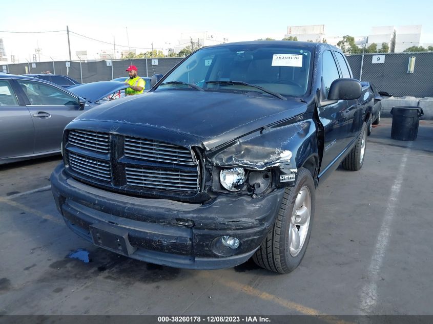 2003 Dodge Ram 1500 Slt/Laramie/St VIN: 1D7HA18D33S252837 Lot: 38260178