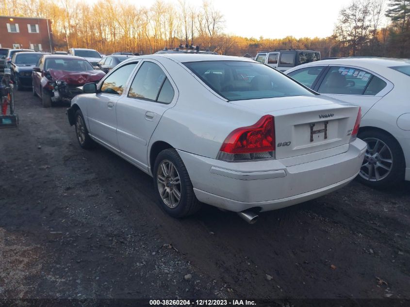 2007 Volvo S60 2.5T VIN: YV1RH592372625440 Lot: 38260204