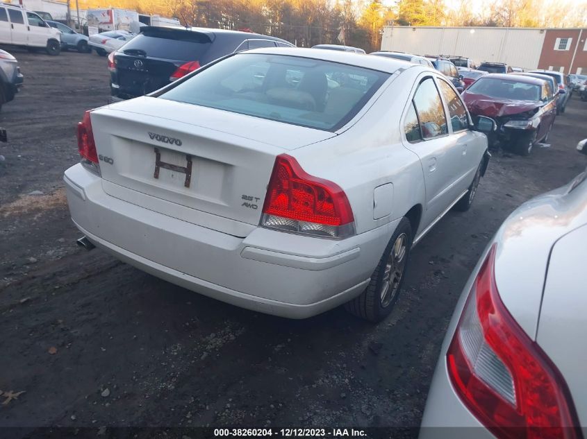 2007 Volvo S60 2.5T VIN: YV1RH592372625440 Lot: 38260204