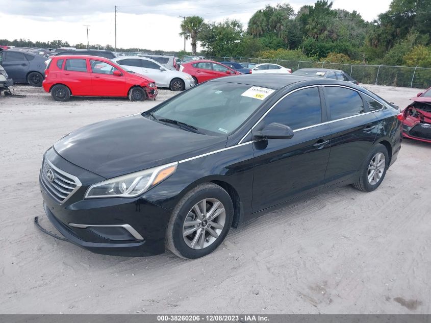 2016 Hyundai Sonata Se VIN: 5NPE24AF4GH290654 Lot: 38260206