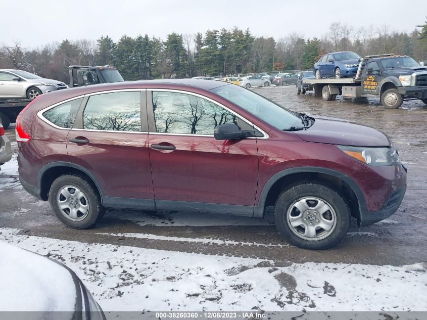 2014 Honda Cr-V Lx VIN: 5J6RM4H32EL118908 Lot: 38260360