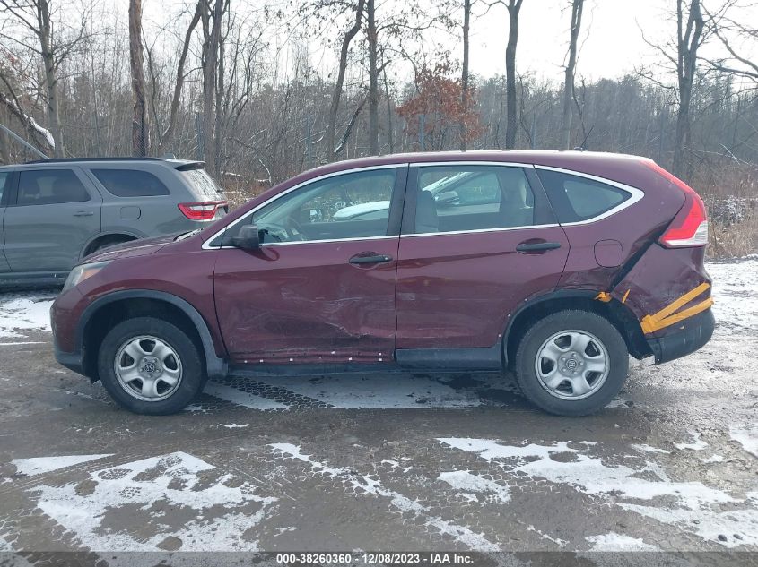 2014 Honda Cr-V Lx VIN: 5J6RM4H32EL118908 Lot: 38260360